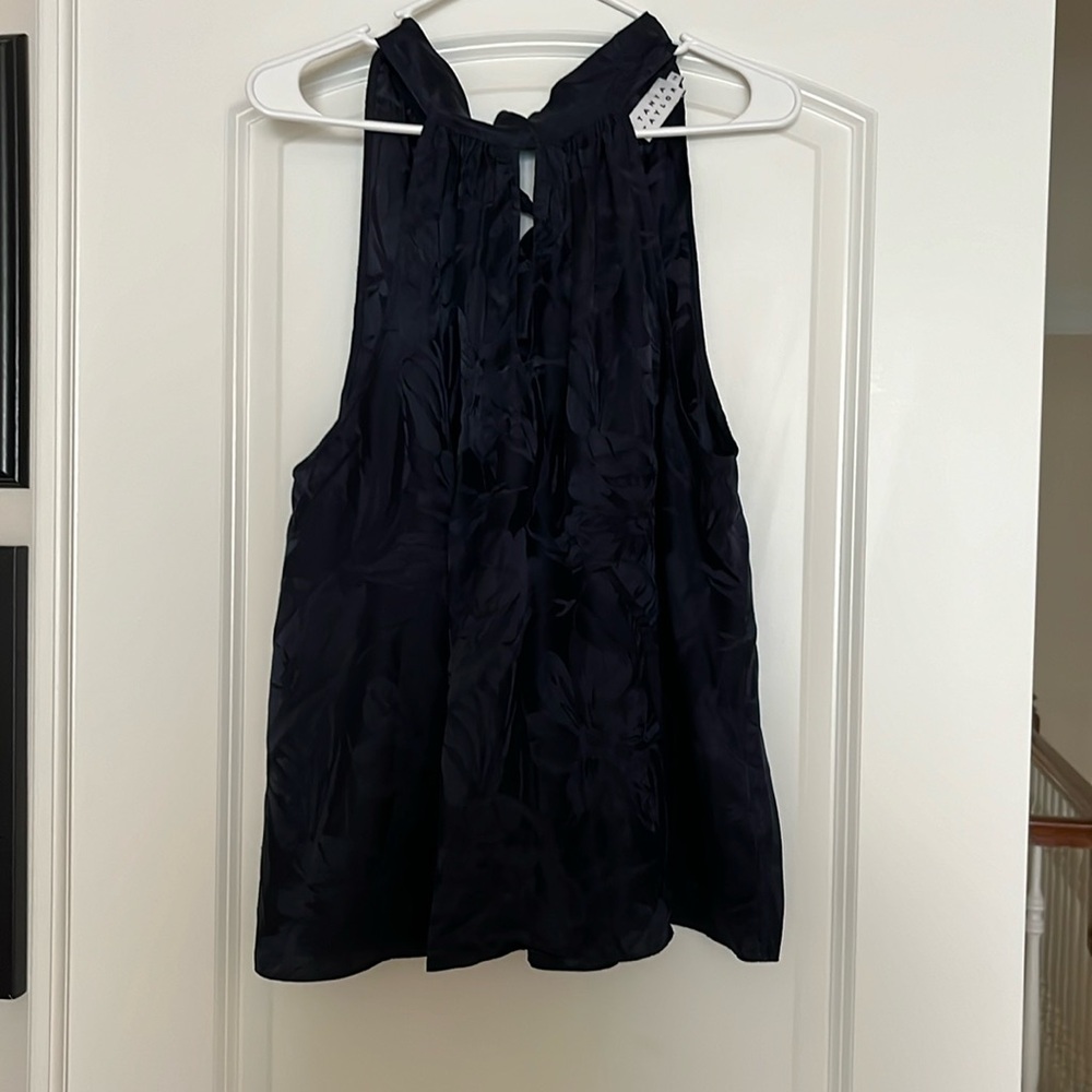 Dark Navy sleeveless blouse